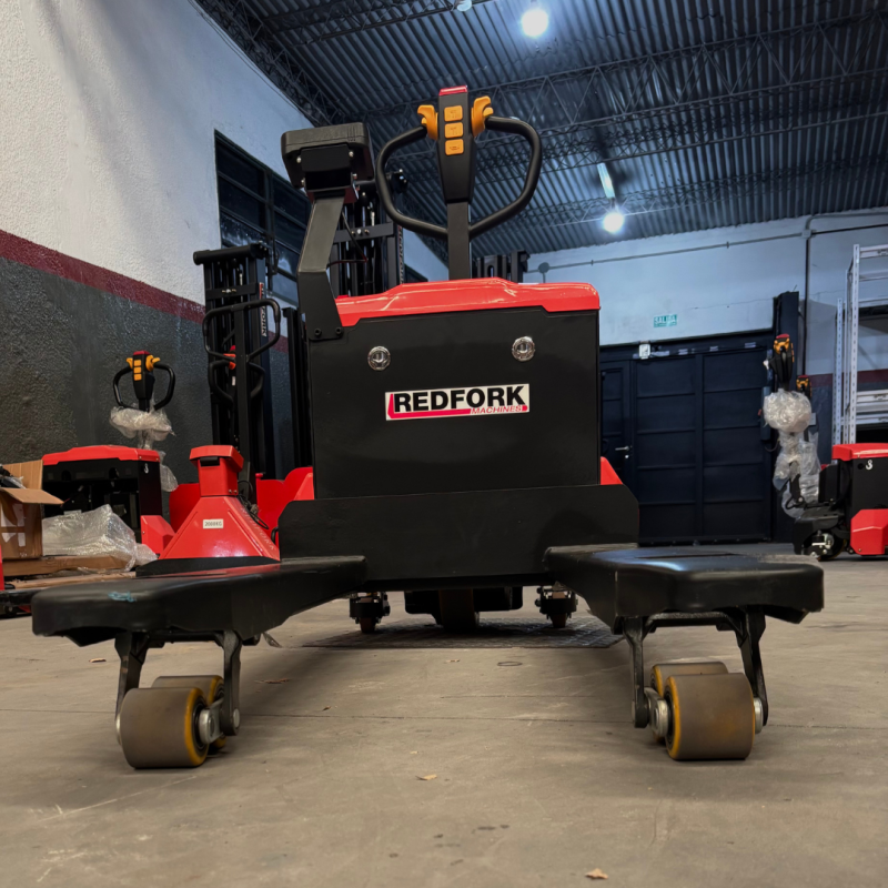 Hidráulica eléctrica ancha con balanza - 2.000 kgs - Grupo Limbo